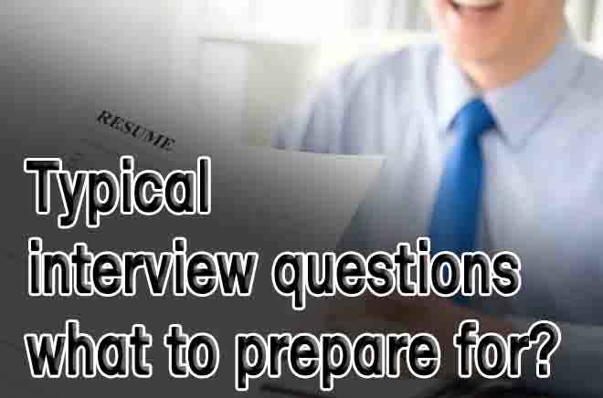 Typical interview questions
